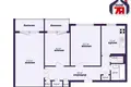Квартира 3 комнаты 63 м² Солигорск, Беларусь