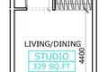Estudio 37 m² Dubái, Emiratos Árabes Unidos