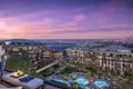 Complejo residencial Residential complex in the historic district, with views of the Bosphorus and the mosque, Uskudar, Istanbul, Turkey