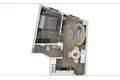 Квартира 2 комнаты 45 м² Municipality of Thessaloniki, Греция