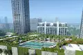 Residential complex New residence Design Quarter with a two-level swimming pool and green areas close to highways, Design District, Dubai, UAE