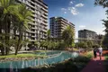 Complejo residencial New residence with a green area and swimming pools in a prestigious area, near the city center, Istanbul, Turkey