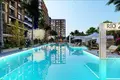 Wohnkomplex New residence with a swimming pool and a water park at 520 meters from the sea, Mersin, Turkey