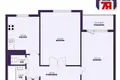 Wohnung 2 zimmer 51 m² Minsk, Belarus