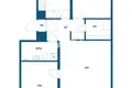 3 room apartment 63 m² in Turku sub-region, Finland