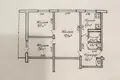 Wohnung 3 Zimmer 52 m² Minsk, Weißrussland