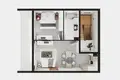 Квартира 1 спальня 56 м² Тиват, Черногория