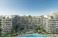 Complexe résidentiel New Verano Residence with swimming pool close to Autodrome, Dubai Studio City, Dubai, UAE