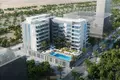Kompleks mieszkalny New Amalia Residence with a swimming pool close to Palm Jumeirah and Downtown, Al Furjan, Dubai, UAE