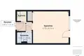 1 room apartment 27 m² Warsaw, Poland