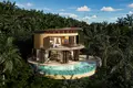 Complejo residencial Complex of villas with swimming pools and sea views, Samui, Thailand
