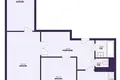 Apartamento 3 habitaciones 63 m² Saligorsk, Belarús