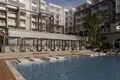 Apartment in a new building 1-bedroom apartment with sea and pool view, Ai