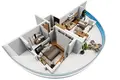 2 room apartment 173 m² Trikomo, Northern Cyprus