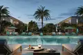 Complexe résidentiel New complex of townhouses Greenspoint 2 with a swimming pool, kids' play areas and parks, Emaar South, Dubai, UAE