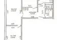 Appartement 3 chambres 64 m² Minsk, Bélarus