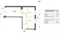Apartamento 3 habitaciones 51 m² en Varsovia, Polonia