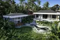Residential complex New gated complex of furnished villas surrounded by tropical nature and fields, Ubud, Bali, Indonesia