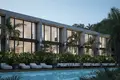 Kompleks mieszkalny New residential complex of apartments and townhouses in Nuanu, Bali, Indonesia