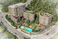  New apartments in a residence with a swimming pool and a conference room near a highway and Istanbul International Financial Center, Istanbul
