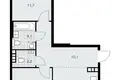 Apartamento 2 habitaciones 56 m² poselenie Sosenskoe, Rusia