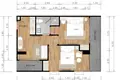 Wohnung 2 Schlafzimmer 55 m² Karon, Thailand