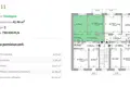 Appartement 2 chambres 43 m² Cracovie, Pologne