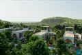 Kompleks mieszkalny New complex of villas with swimming pools, roof-top terraces and sea views, Samui, Thailand