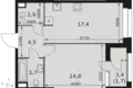 Appartement 1 chambre 45 m² Moscou, Russie