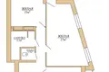 Appartement 3 chambres 74 m² Minsk, Bélarus