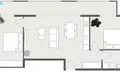 Appartement 3 chambres 87 m² Klaipeda, Lituanie