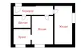 Квартира 2 комнаты 37 м² Минск, Беларусь