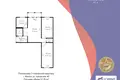 Wohnung 3 zimmer 58 m² Minsk, Belarus