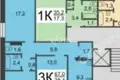 Wohnung 67 m² Stadtkreis Nischni Nowgorod, Russland