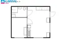 Casa 30 m² Pakonys, Lituania