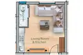 9 room apartment 36 m² Trikomo, Northern Cyprus