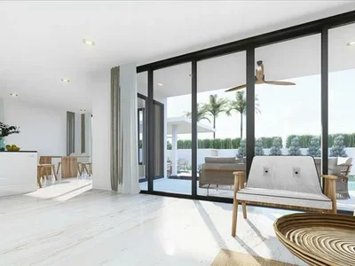 Zespół mieszkaniowy Single-storey villa with a swimming pool and a garden, Samui, Thailand