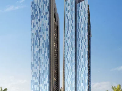 Zespół mieszkaniowy New high-rise residence Sky Hills with swimming pools close to Business Bay and Dubai Marina, Al Barsha, Dubai, UAE