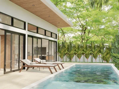 Residential complex New residential complex of villas with personal pools, Bo Phut, Koh Samui, Thailand