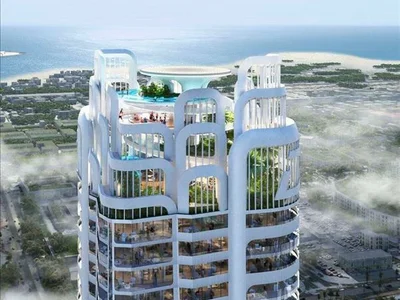 Complejo residencial New high-rise residence Volta with a swimming pool and a panoramic view close to Dubai Mall, Business Bay, Dubai, UAE