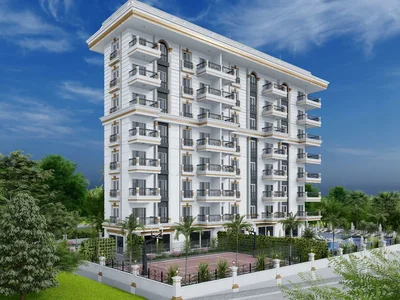 Zespół mieszkaniowy Residential complex with swimming pool, sauna and sports grounds, Avsallar, Turkey