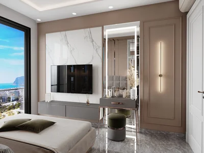 Zespół mieszkaniowy New residence with swimming pools and spa centers, Oba, Alanya, Turkey