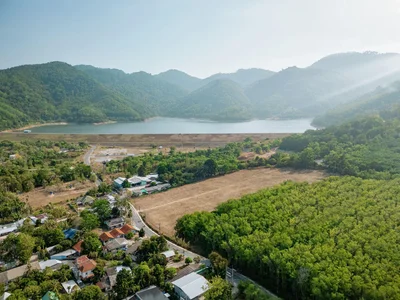 Complexe résidentiel First class residential complex of villas with pools 350 m from the lake, Thalang, Phuket, Thailand