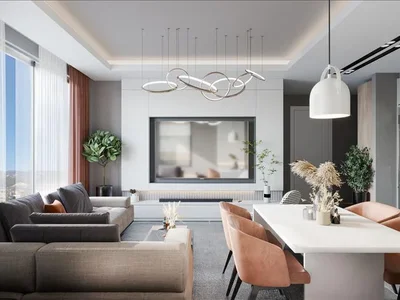 Zespół mieszkaniowy New residence with a swimming pool and a kids' park close to the sea, Alanya, Turkey