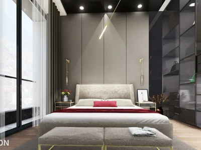 Zespół mieszkaniowy Modern luxury residence with swimming pools, a gym and a kids' playground, Alanya, Turkey