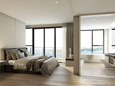 Complexe résidentiel High-rise residence with swimming pools and panoramic sea views, 250 meters from the beach, Pratamnak, Thailand