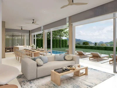 Zespół mieszkaniowy Complex of villas with swimming pools and panoramic views close to beaches, Chalong, Phuket, Thailand