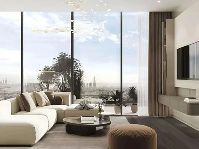 Complexe résidentiel New project Interstellar Tower with swimming pools and co-working spaces, JVT, Dubai, UAE
