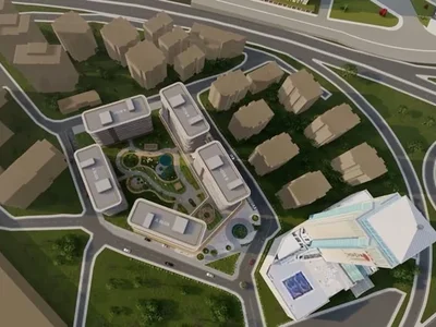 Wohnanlage 1+1 and 2+1 apartments in an investment project in Istanbul.