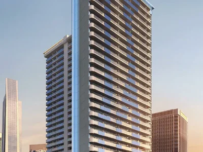Zespół mieszkaniowy High-rise residence Merano Tower with around-the-clock security close to Burj Khalifa and Jumeirah Beach, Business Bay area, Dubai, UAE